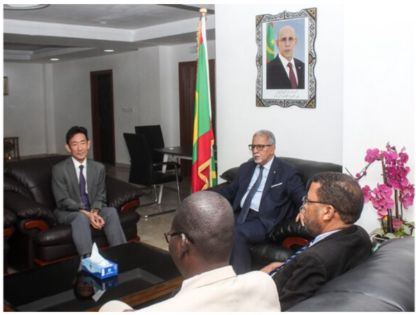 Le ministre de l’Agriculture s’entretient avec l’ambassadeur du Japon à Nouakchott Le ministre de l’Agriculture s’entretient avec l’ambassadeur du Japon à Nouakchott