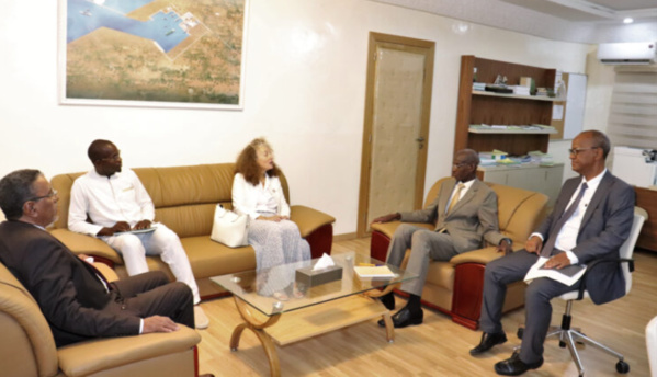 Le ministre des Pêches reçoit le Coordonnateur Résident des Nations Unies en Mauritanie
