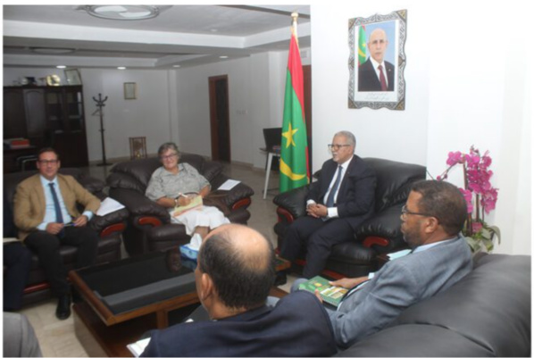 Le ministre de l’Agriculture reçoit une délégation de l’AFD Le ministre de l’Agriculture reçoit une délégation de l’AFD