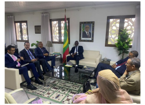 Le ministre de l’Enseignement supérieur reçoit l’ambassadeur d’Egypte Le ministre de l’Enseignement supérieur reçoit l’ambassadeur d’Egypte