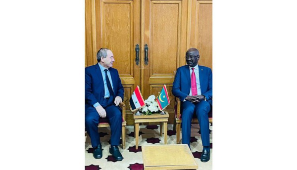 Le ministre des Affaires étrangères rencontre son homologue syrien Le ministre des Affaires étrangères rencontre son homologue syrien