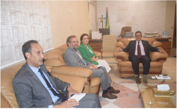 Le ministre de la Culture reçoit l’ambassadrice d’Espagne Le ministre de la Culture reçoit l’ambassadrice d’Espagne