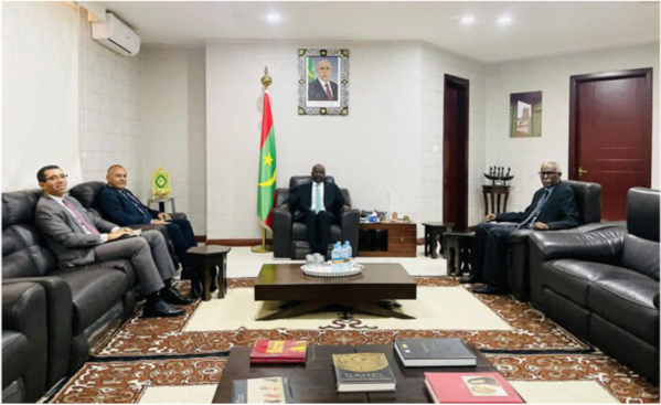 Le ministre des Affaires étrangères reçoit l’ambassadeur égyptien Le ministre des Affaires étrangères reçoit l’ambassadeur égyptien