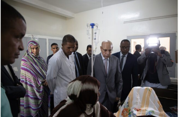 Le Président de la République effectue des visites surprise dans des établissements de santé Le Président de la République effectue des visites surprise dans des établissements de santé