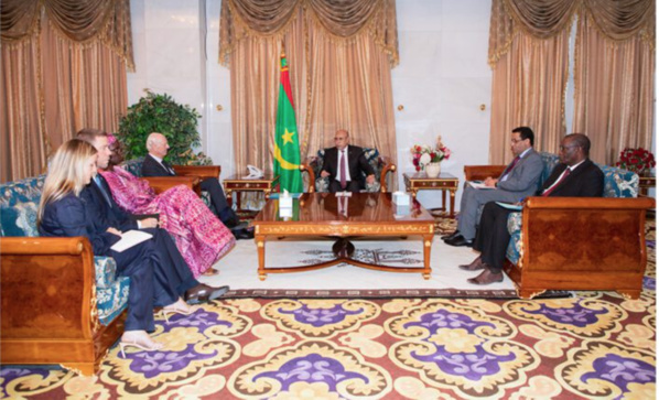 Le Président de la République reçoit l’envoyé personnel du Secrétaire général de l’ONU Le Président de la République reçoit l’envoyé personnel du Secrétaire général de l’ONU