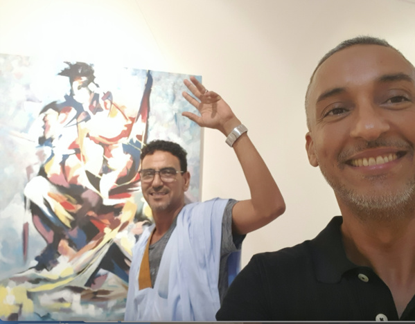 Après 9 ans d'absence, l'artiste Sidi Yahya expose de nouveau : juste 11 toiles rares et donc chères... Après 9 ans d'absence, l'artiste Sidi Yahya expose de nouveau : juste 11 toiles rares et donc chères...