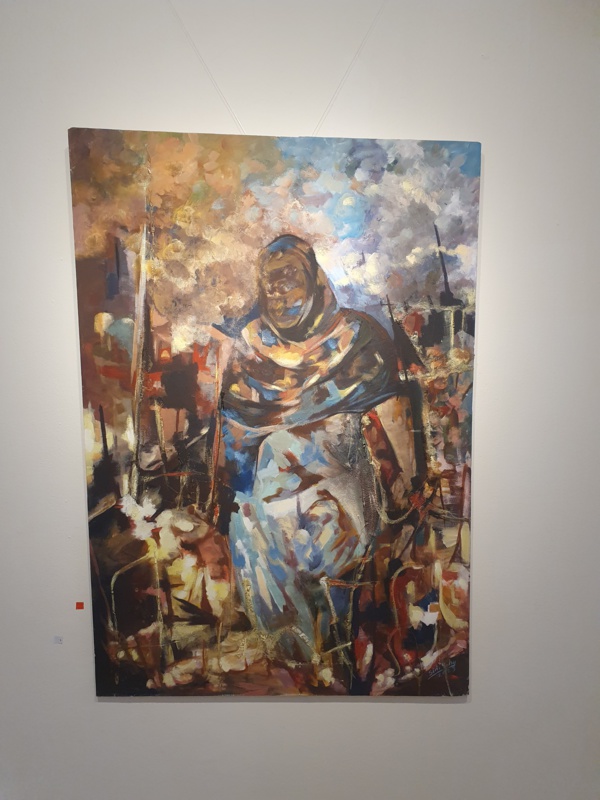 Après 9 ans d'absence, l'artiste Sidi Yahya expose de nouveau : juste 11 toiles rares et donc chères... Après 9 ans d'absence, l'artiste Sidi Yahya expose de nouveau : juste 11 toiles rares et donc chères...