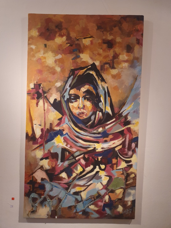 Après 9 ans d'absence, l'artiste Sidi Yahya expose de nouveau : juste 11 toiles rares et donc chères... Après 9 ans d'absence, l'artiste Sidi Yahya expose de nouveau : juste 11 toiles rares et donc chères...