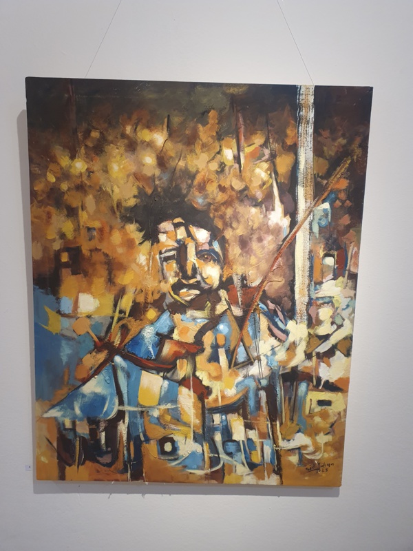 Après 9 ans d'absence, l'artiste Sidi Yahya expose de nouveau : juste 11 toiles rares et donc chères... Après 9 ans d'absence, l'artiste Sidi Yahya expose de nouveau : juste 11 toiles rares et donc chères...