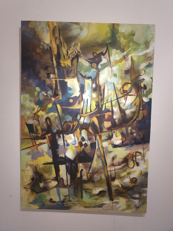 Après 9 ans d'absence, l'artiste Sidi Yahya expose de nouveau : juste 11 toiles rares et donc chères... Après 9 ans d'absence, l'artiste Sidi Yahya expose de nouveau : juste 11 toiles rares et donc chères...