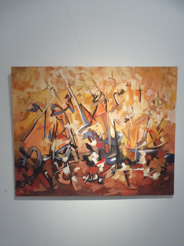 Après 9 ans d'absence, l'artiste Sidi Yahya expose de nouveau : juste 11 toiles rares et donc chères... Après 9 ans d'absence, l'artiste Sidi Yahya expose de nouveau : juste 11 toiles rares et donc chères...