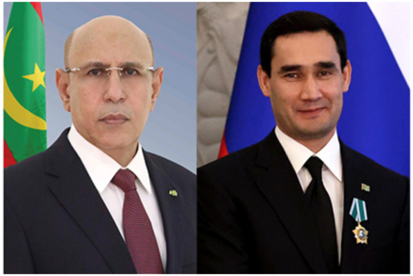 Le Président de la République félicite le Président du Turkménistan Le Président de la République félicite le Président du Turkménistan