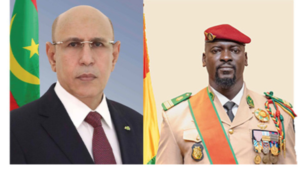 Le Président de la République félicite son homologue guinéen Le Président de la République félicite son homologue guinéen