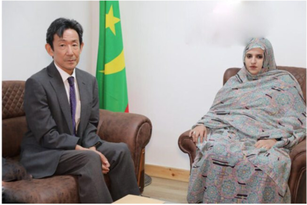 La ministre de l’Action Sociale reçoit l’ambassadeur du Japon