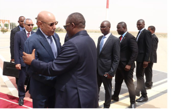 Le Président de la République reçoit le président Bissau guinéen Le Président de la République reçoit le président Bissau guinéen