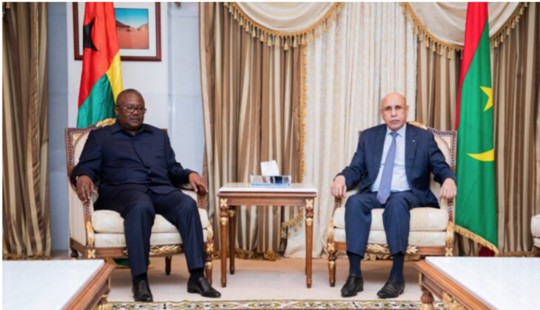 Le Président de la République s’entretient avec son homologue bissau-guinéen Le Président de la République s’entretient avec son homologue bissau-guinéen