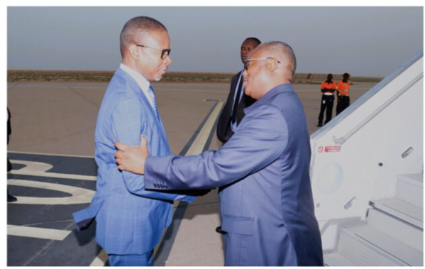 Départ de Nouakchott du président Bissau guinéen Départ de Nouakchott du président Bissau guinéen