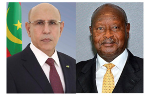 Le Président de la République félicite son homologue ougandais Le Président de la République félicite son homologue ougandais