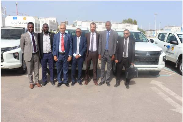 Ministère de la Justice : Réception d’un don de l’UE de dix véhicules Ministère de la Justice : Réception d’un don de l’UE de dix véhicules