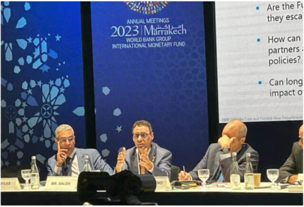 Le ministre de l’Économie et le gouverneur de la BCM participent à une table ronde sur l’évaluation des programmes du FMI Le ministre de l’Économie et le gouverneur de la BCM participent à une table ronde sur l’évaluation des programmes du FMI