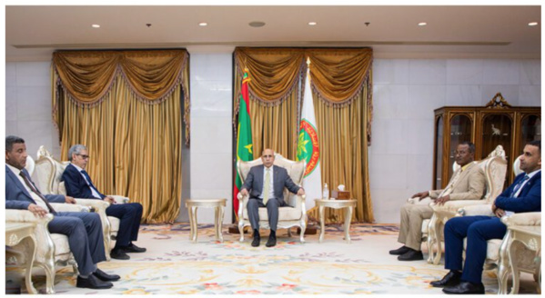 Le Président de la République reçoit les membres du conseil de l’Ordre National des Avocats de Mauritanie