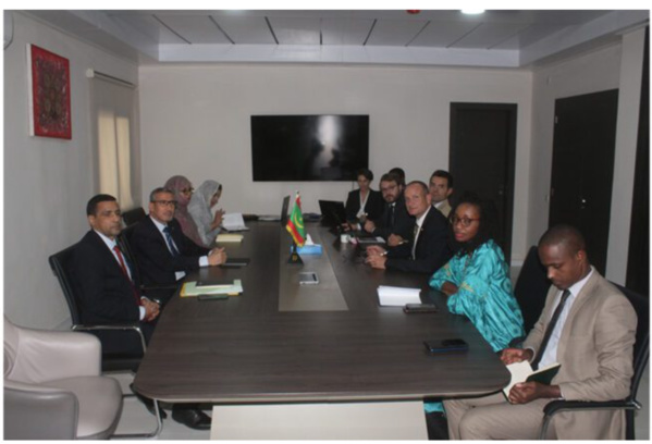 Le gouverneur de la BCM reçoit une mission du FMI Le gouverneur de la BCM reçoit une mission du FMI