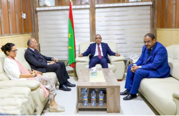 Le ministre de l’Intérieur s’entretient avec le directeur régional du HCR Le ministre de l’Intérieur s’entretient avec le directeur régional du HCR