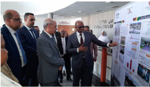 La délégation de la BID visite le Centre National de Cardiologie La délégation de la BID visite le Centre National de Cardiologie