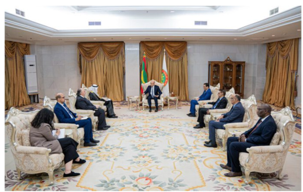 Le Président de la République reçoit le président du Groupe de la Banque Islamique de Développement Le Président de la République reçoit le président du Groupe de la Banque Islamique de Développement