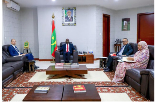 Le ministre des Affaires étrangères reçoit un envoyé spécial de la Lettonie Le ministre des Affaires étrangères reçoit un envoyé spécial de la Lettonie