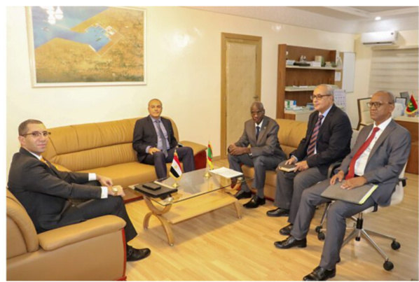 Le ministre des Pêches s’entretient avec l’ambassadeur égyptien Le ministre des Pêches s’entretient avec l’ambassadeur égyptien
