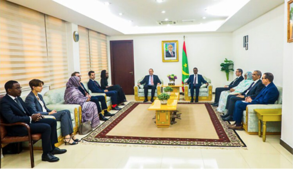 Le Premier ministre reçoit une mission du Fonds monétaire international Le Premier ministre reçoit une mission du Fonds monétaire international