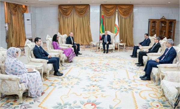 Le Président de la République reçoit une mission du FMI Le Président de la République reçoit une mission du FMI