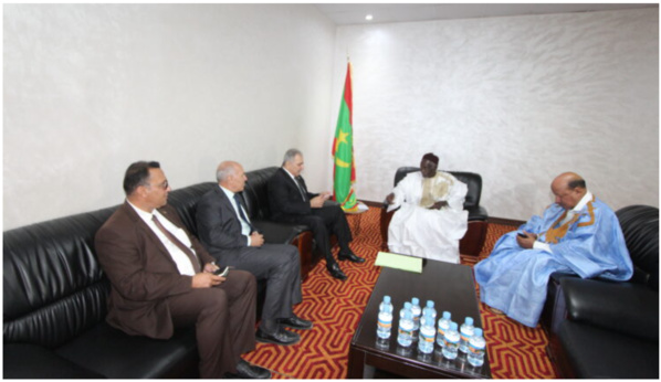 Le premier vice-président de l’Assemblée nationale reçoit l’ambassadeur de Palestine Le premier vice-président de l’Assemblée nationale reçoit l’ambassadeur de Palestine