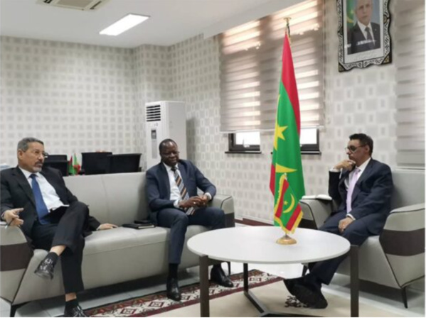 Le ministre de l’Economie reçoit le secrétaire exécutif du G5 Sahel Le ministre de l’Economie reçoit le secrétaire exécutif du G5 Sahel