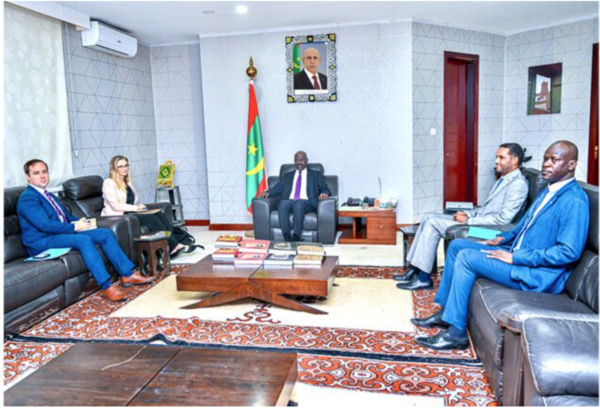 Le ministre des Affaires étrangères reçoit l’ambassadrice des USA Le ministre des Affaires étrangères reçoit l’ambassadrice des USA