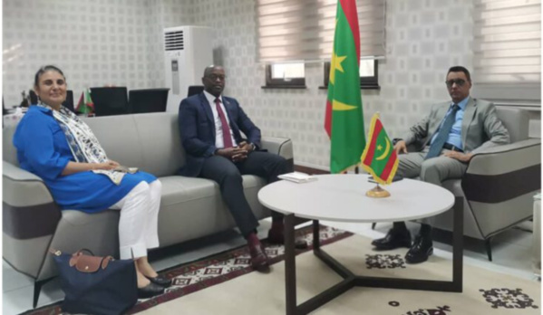 Le ministre de l’Économie reçoit le représentant du PNUD Le ministre de l’Économie reçoit le représentant du PNUD