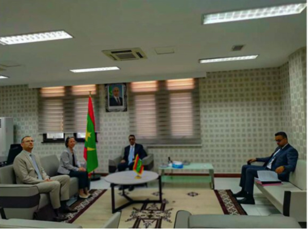 Le ministre de l’Économie reçoit l’ambassadeur d’Allemagne Le ministre de l’Économie reçoit l’ambassadeur d’Allemagne