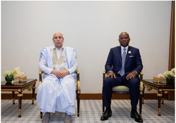 Le Président de la République s’entretient avec le président gabonais Le Président de la République s’entretient avec le président gabonais