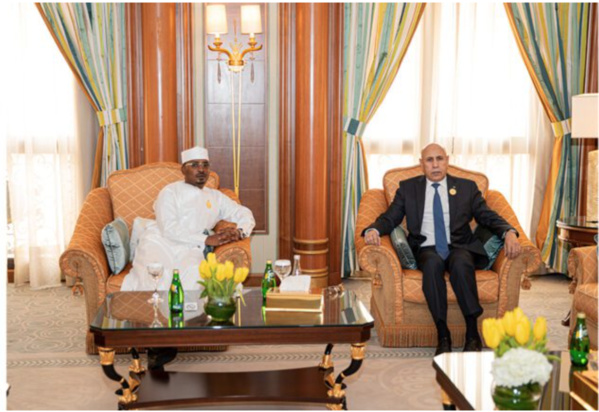 Le Président de la République s’entretient avec le Président tchadien Le Président de la République s’entretient avec le Président tchadien