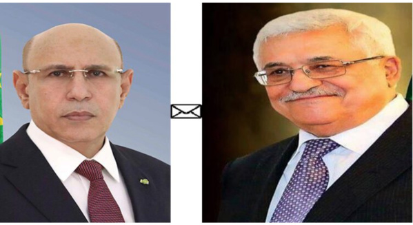 Le Président de la République félicite le président Mahmoud Abbas à l’occasion de l’anniversaire de la proclamation de l’État palestinien