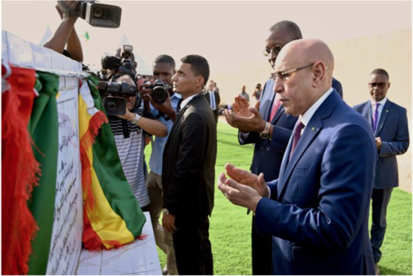 Le Président de la République pose la première pierre de trois établissements d’enseignement supérieur et technique Le Président de la République pose la première pierre de trois établissements d’enseignement supérieur et technique