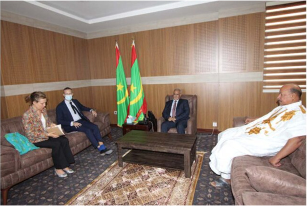 Le président de l’assemblée nationale reçoit l’ambassadeur, chef de la délégation de l’UE Le président de l’assemblée nationale reçoit l’ambassadeur, chef de la délégation de l’UE