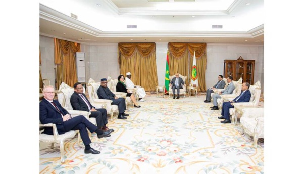 Le Président de la République reçoit les responsables du Réseau francophone des Régulateurs des Médias Le Président de la République reçoit les responsables du Réseau francophone des Régulateurs des Médias