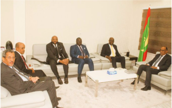 Le ministre des Finances reçoit une délégation de l’Agence africaine d’Assurance du Développement du Commerce et de l’Investissement Le ministre des Finances reçoit une délégation de l’Agence africaine d’Assurance du Développement du Commerce et de l’Investissement