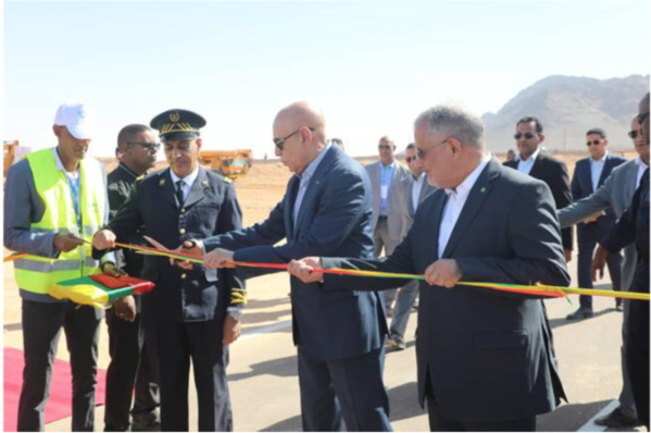 Tiris-Zemmour : Le Président de la République inaugure le projet d’extension et de réhabilitation de la voirie de la ville de Zouerate Tiris-Zemmour : Le Président de la République inaugure le projet d’extension et de réhabilitation de la voirie de la ville de Zouerate