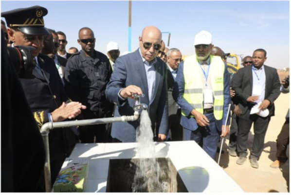 Tiris-Zemmour : Le Président de la République inaugure le projet d’extension de la station de dessalement d’eau à Ouad El Gah