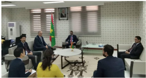 Le ministre de l’Economie reçoit une délégation de l’OCDE Le ministre de l’Economie reçoit une délégation de l’OCDE