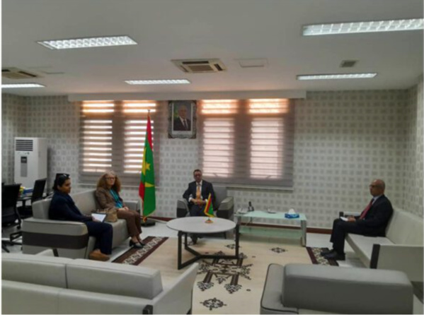 Le ministre de l’Économie reçoit la Coordonnatrice résidente du système des Nations Unies Le ministre de l’Économie reçoit la Coordonnatrice résidente du système des Nations Unies