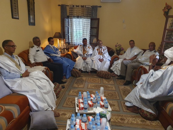 Au nom du chef de l’Etat une délégation présente ses condoléances à la famille de feu Dr Abdellahi Ould Soueid Ahmed Au nom du chef de l’Etat une délégation présente ses condoléances à la famille de feu Dr Abdellahi Ould Soueid Ahmed